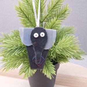 Elephant Decoration, Indian Elephant, African Elephant, Christmas Decoration, Elephant Ornament
