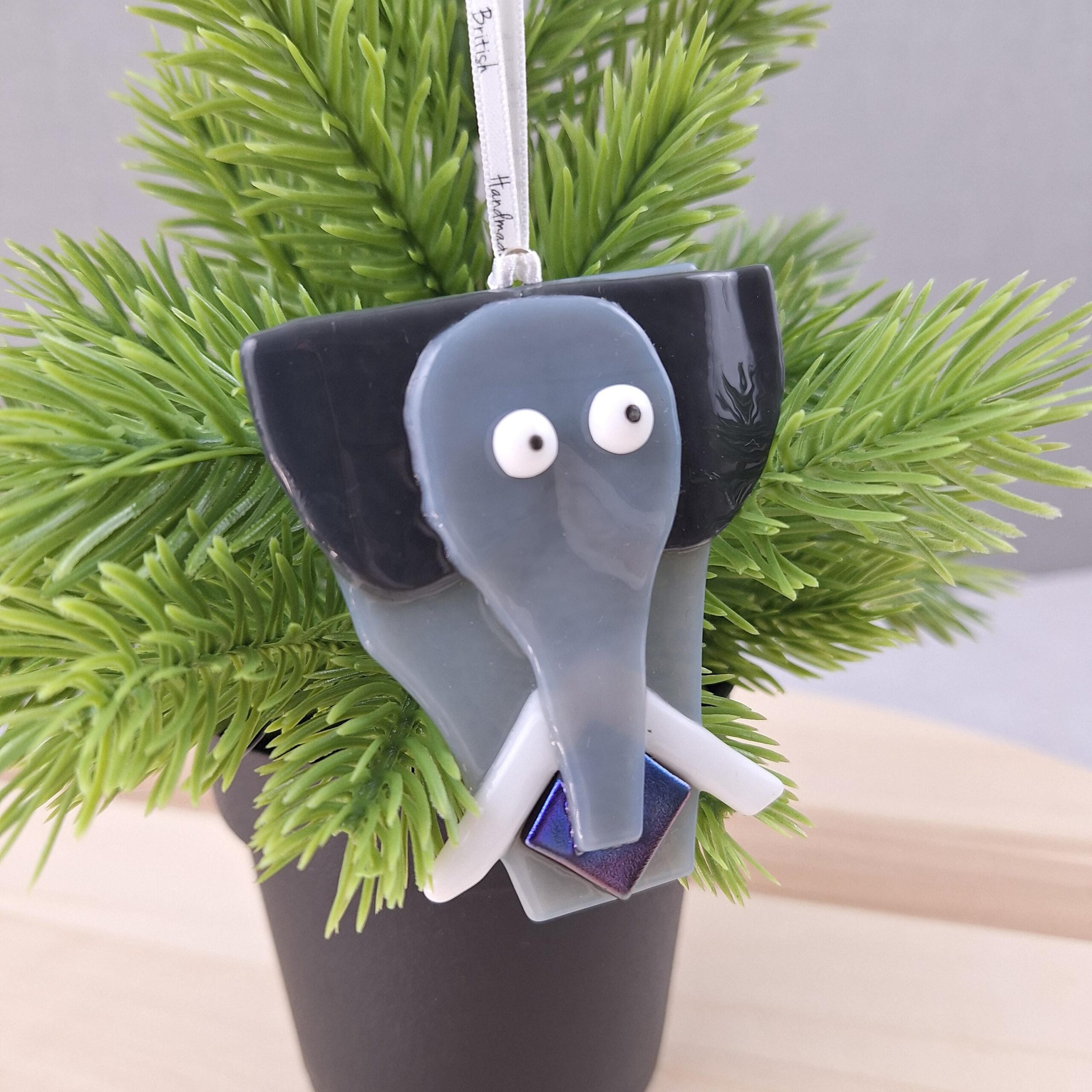 Elephant Decoration, Indian Elephant, African Elephant, Christmas Decoration, Elephant Ornament - Image 2