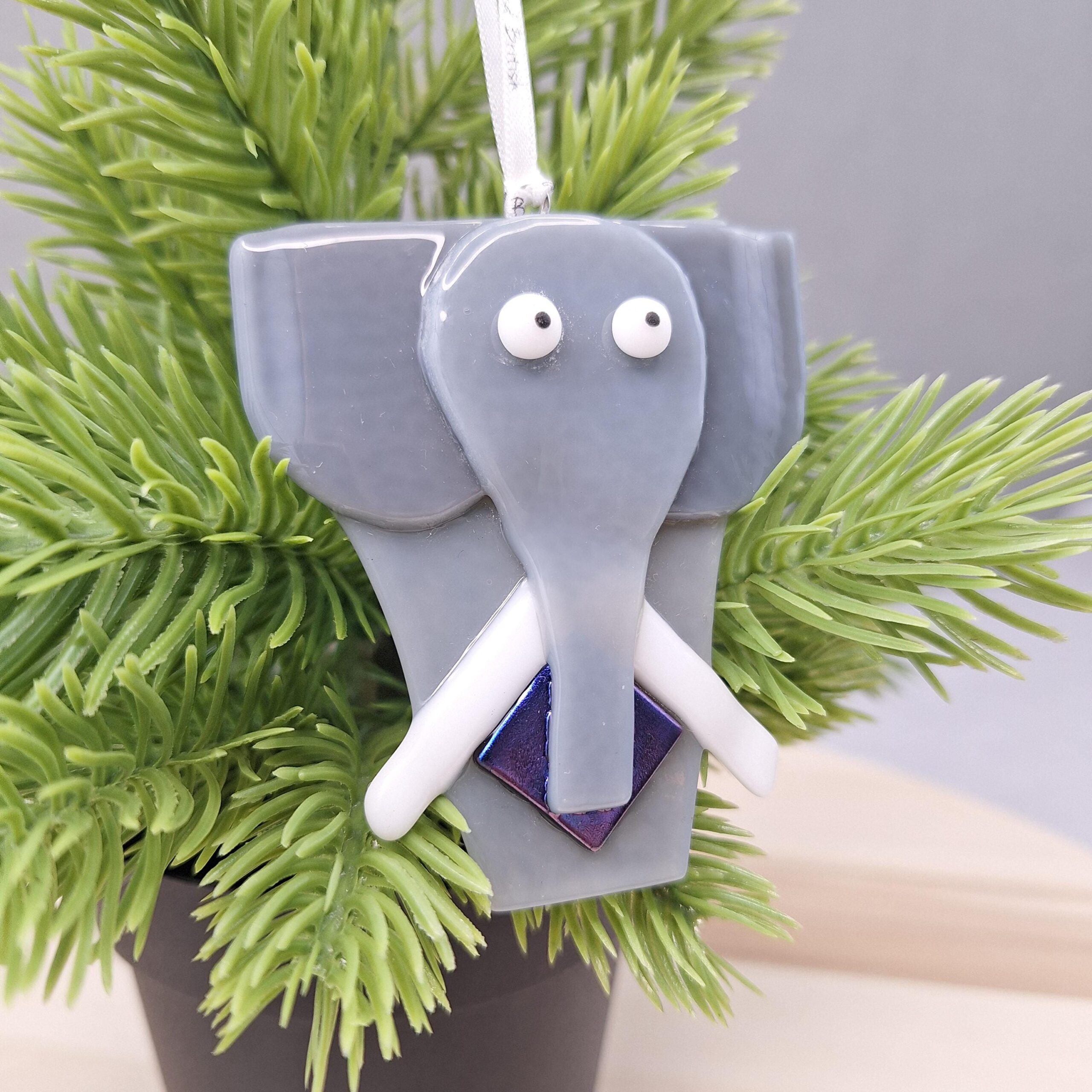Elephant Decoration, Indian Elephant, African Elephant, Christmas Decoration, Elephant Ornament - Image 4