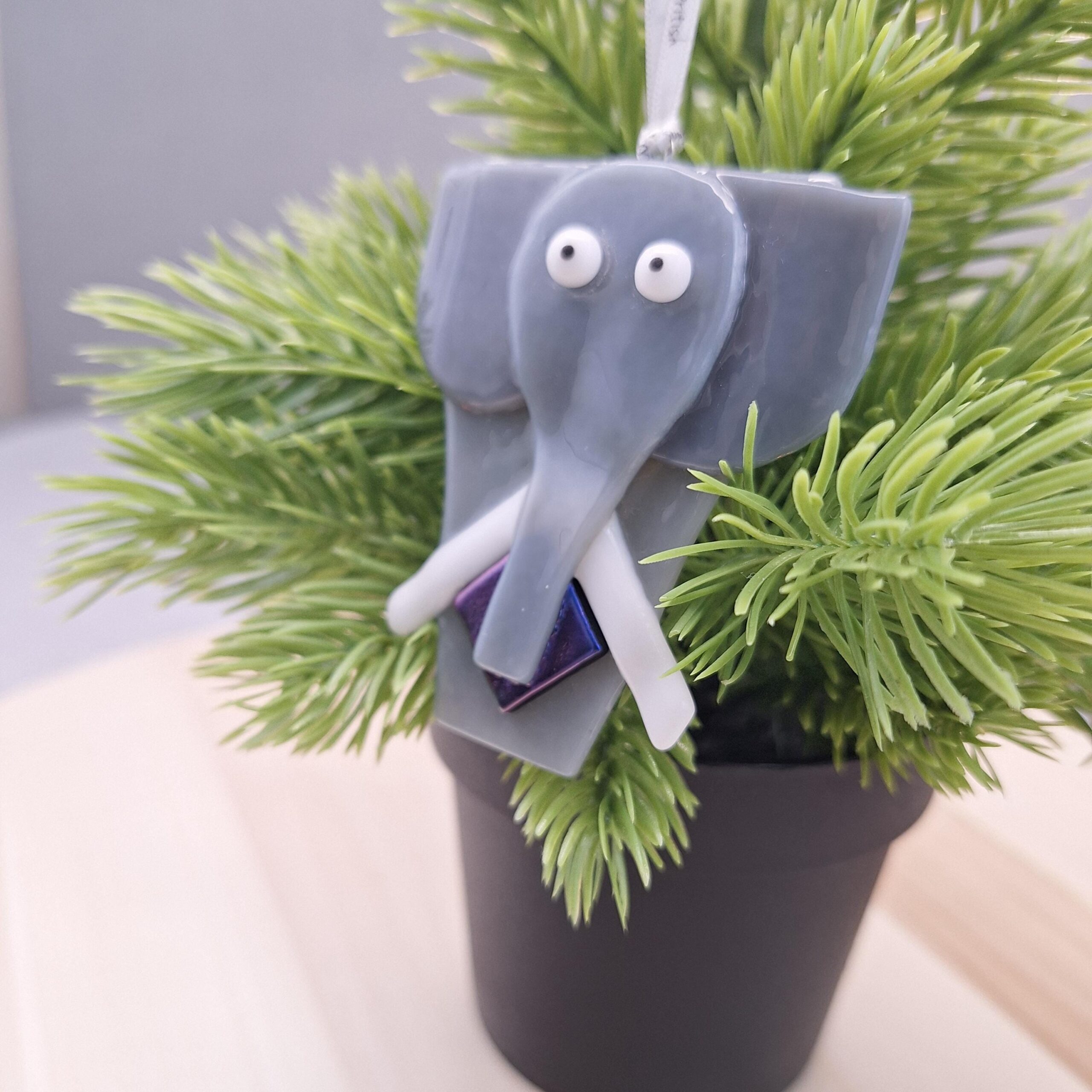 Elephant Decoration, Indian Elephant, African Elephant, Christmas Decoration, Elephant Ornament - Image 5