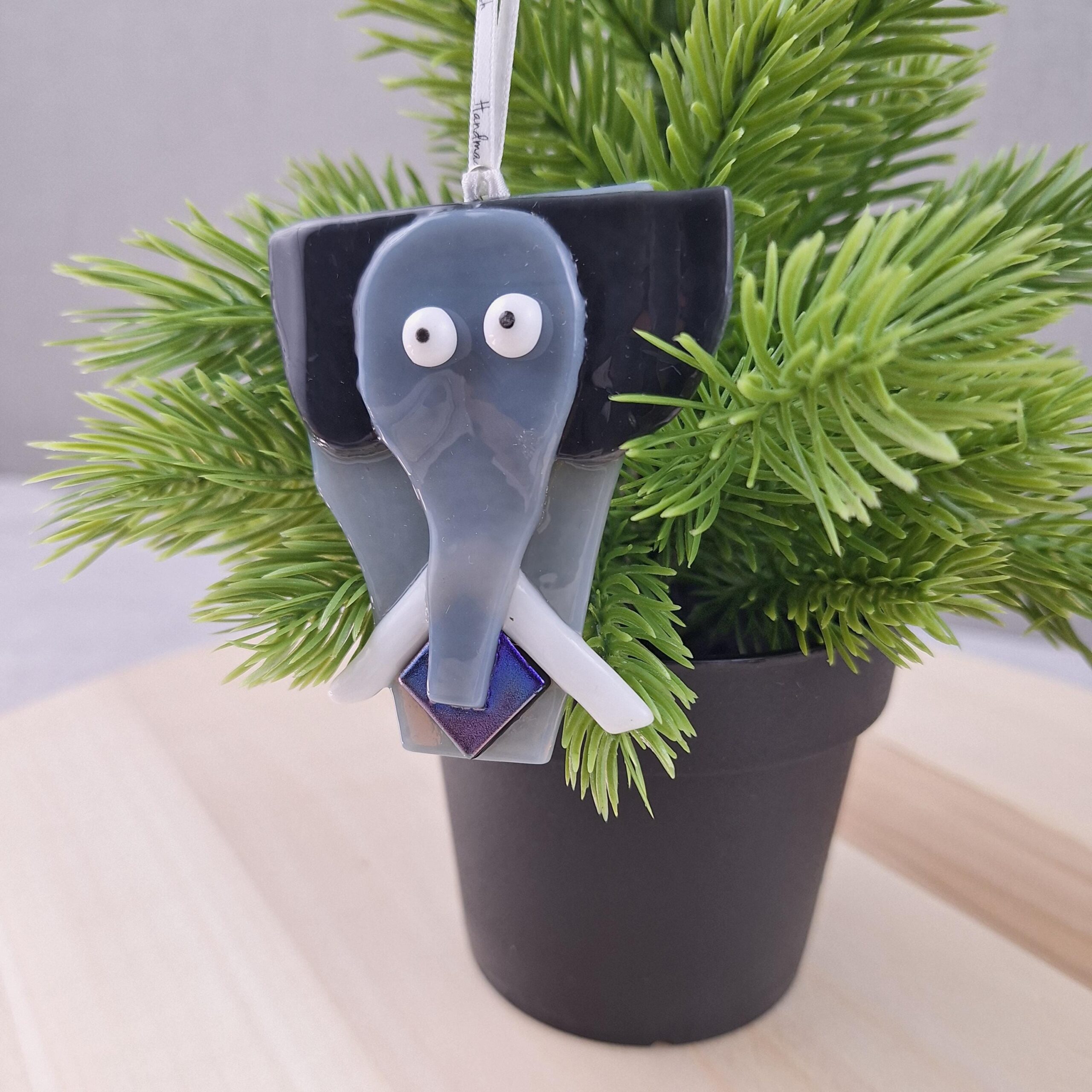 Elephant Decoration, Indian Elephant, African Elephant, Christmas Decoration, Elephant Ornament - Image 3